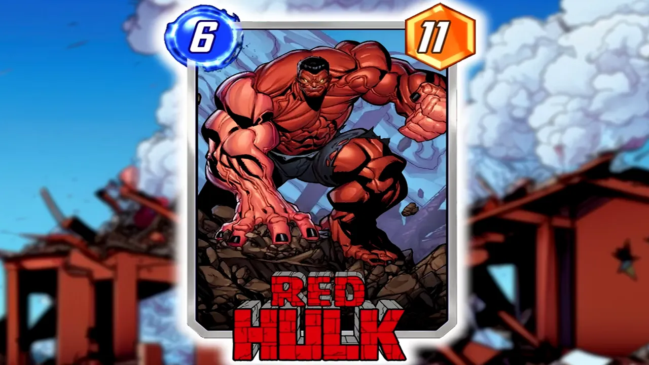 Marvel Snap Rilis Kartu Baru Red Hulk Rekomendasi Sinergi dan Counter