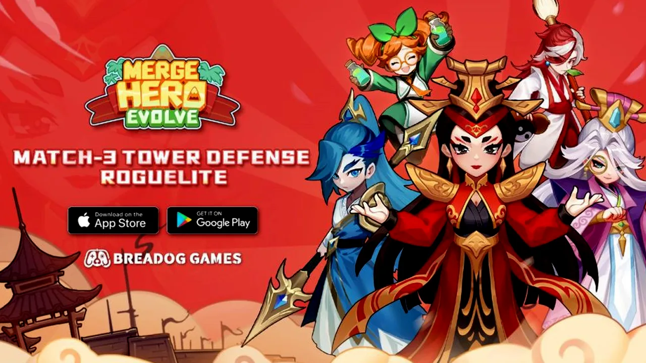 Breadog Games Resmi Rilis Merge Hero Evolve di 10 Negara